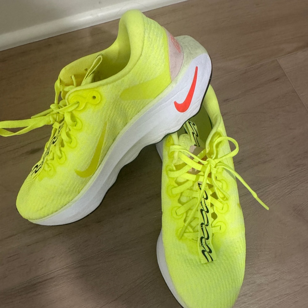 Nike Neon Yellow Running Shoes